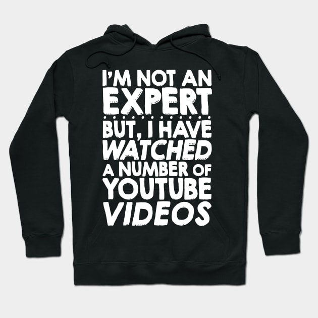 youtube expert minded Hoodie by amillustrated